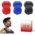 MocareHealth Jaw Exerciser, Jaw Exerciser for Men & Women, 3 Resistance Levels (6 pcs), Jaw Trainer Strengthener, Beginner, Intermediate and Advanced Users