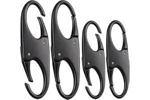 Anti Theft Zipper Lock- Backpack Zipper Lock Keep The Zipper Closed, Quick Disconnect Clip - Key Holder Add-on Accessory 4 PC