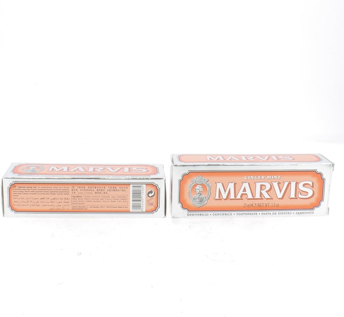 Marvis Toothpaste Ginger Mint (25 ml) โ BigaMart