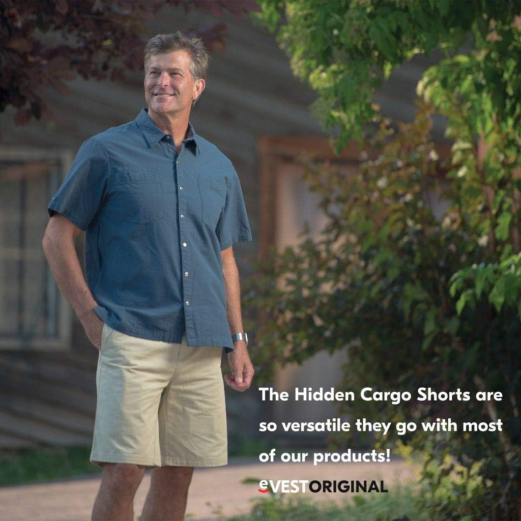 hidden cargo shorts