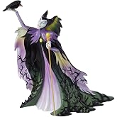 Enesco Disney Showcase Maleficent Holding a Staff Botanical Figurine, 9.45 Inch, Multicolor