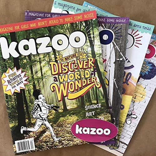 Kazoo magazine: Spring Break Boredom Buster! (Four Issue Bundle)