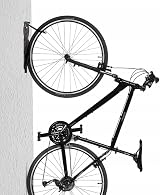 Maclean Vertical Bike Wall Mount Stand Steel Storage Hook 24-29 Inch Wheels view 2