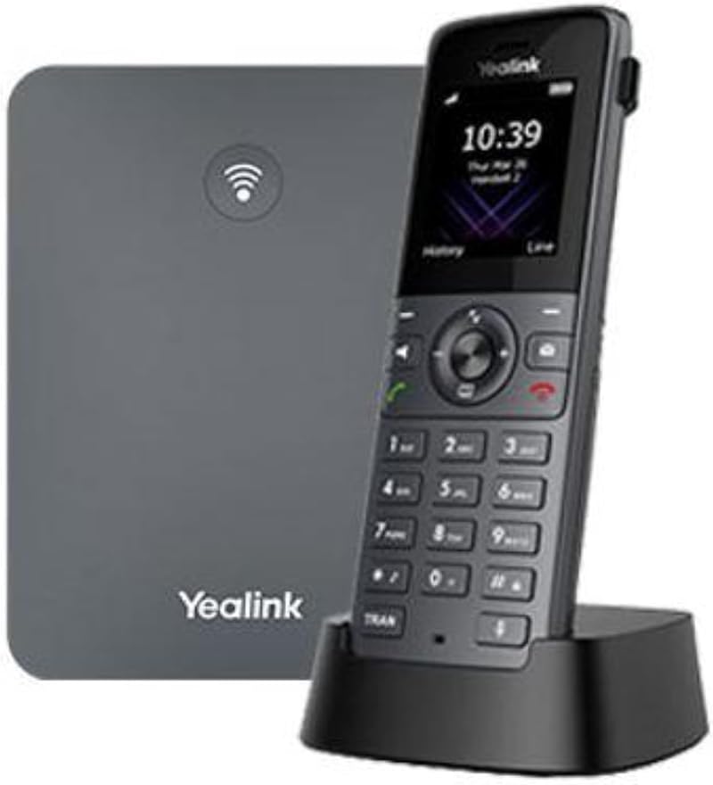Yealink W73P Cordless DECT IP Phone System Bundle 1.8 Inch Colour Display
