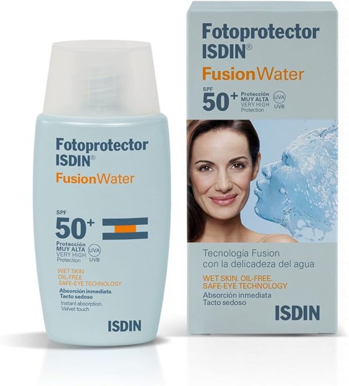 Amazon Isdin Sunscreen Fusion Water Spf50+ 50ml [並行輸入品] Isdin UV