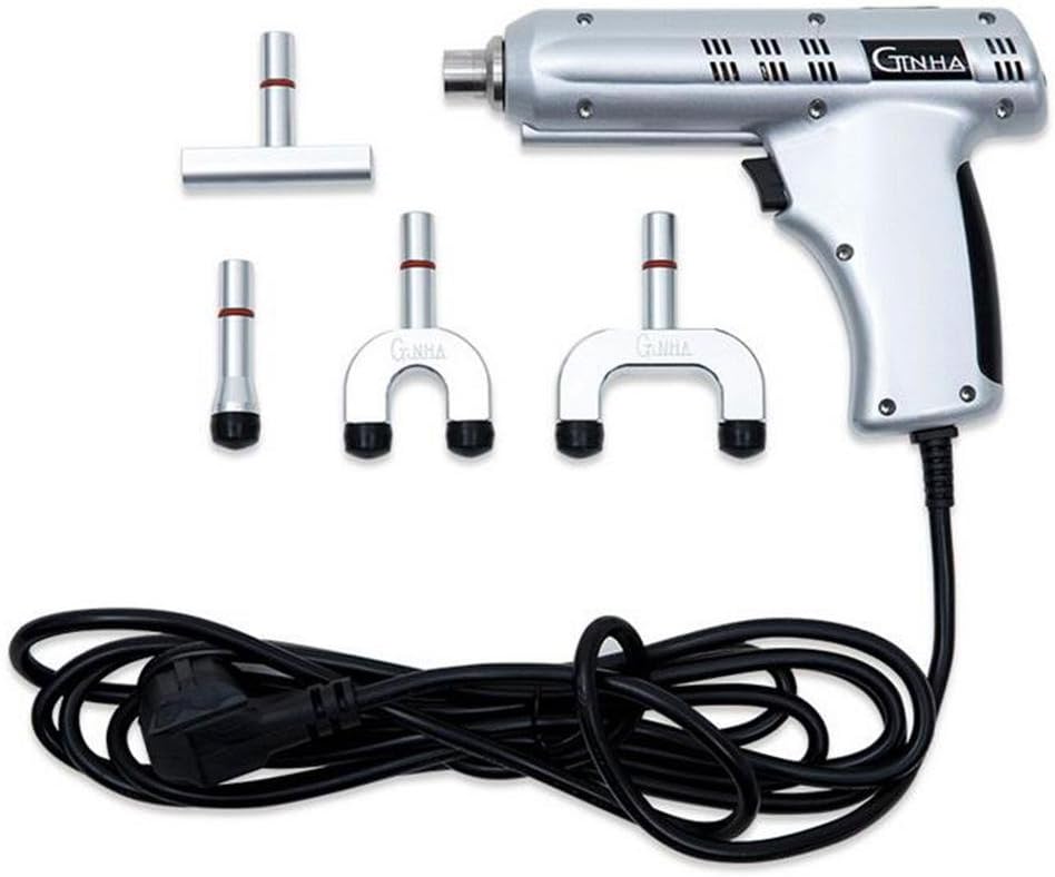 Smart Frequency Conversion Chiropractic Correction Tool Gun, Electric Pulse Therapy Spinal Activator Corrector For Cervical Lumbar Legs Waist Buttocks Massage