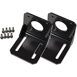 WINOMO Nema 17 Stepper Motor Mounting Bracket w/ M3 Screws 2 Pack