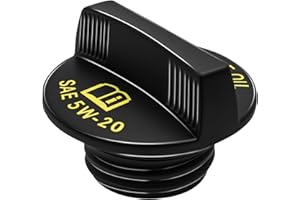 MANYMIBA 80990 Engine Oil Fill Cap For Jeep Dodge Ram Chrysler, 2011-2018 Ram 1500 2500 3500,2009-2016 Journey, 2001-2007 Caravan, 2006-2020 Challenger, 2008-2014 Avenger, 2007-2017 Patriot, 53013775AA