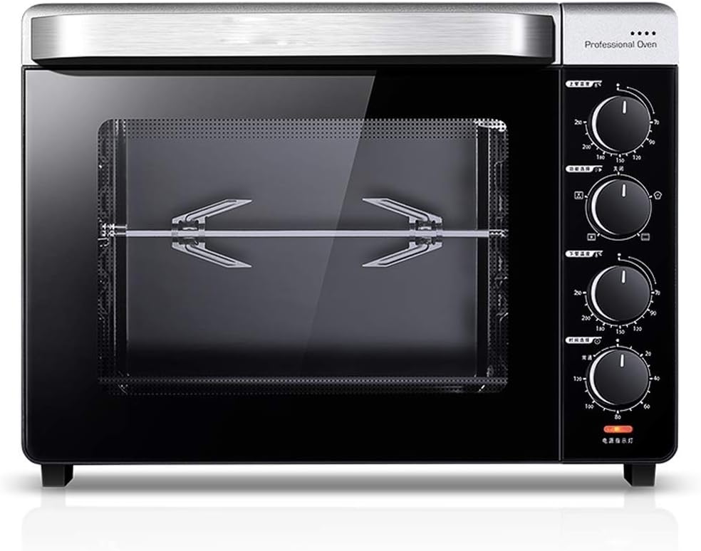 SCKMBJ Smart Steam Oven | Countertop WiFi Oven | 5 Mode Programmable Oven | Toast, Steam, Bake, Broil and Reheat | Black & Stainless Steel Convection Oven