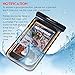 Waterproof Case, Sahara Sailor Waterproof Phone Case Dry Bag Bike Phone Mount Fluorescent Strip for iPhone 7 6 6S Plus Samsung Galaxy S7 S6 S5 Note 5 4 Touchscreen Transparent
