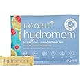 Boobie Hydromom Superfood Electrolyte Drink Mix, Blue Raspberry Lemonade | Refreshing Energy & Hydration Boost for Mamas | On-The-Go & Travel Essentials for Pregnancy, Lactation, & Beyond, 10 Packets