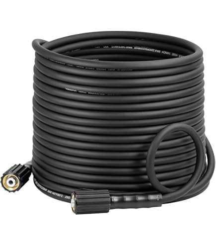 Amazon.com: YAMATIC Super Flexible Pressure Washer Hose 25FT 1/4