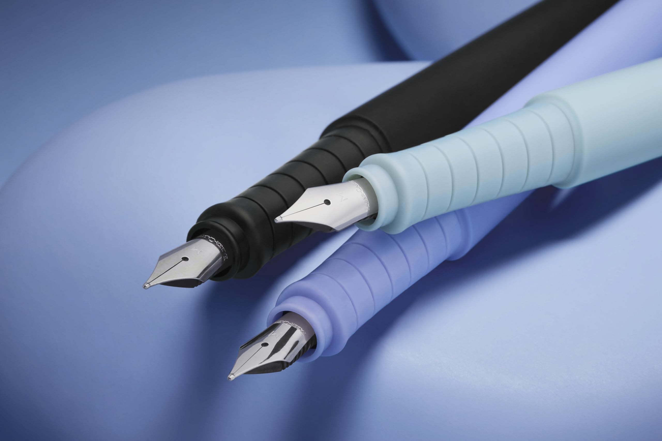 FABER-CASTELL 241053 - Schreibset Poly Pen mit Kugelschreiber und Füller, caribic blue 5