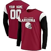 ANTKING T-Shirt Long Sleeve for Men Youth Custom Name and Number Gifts
