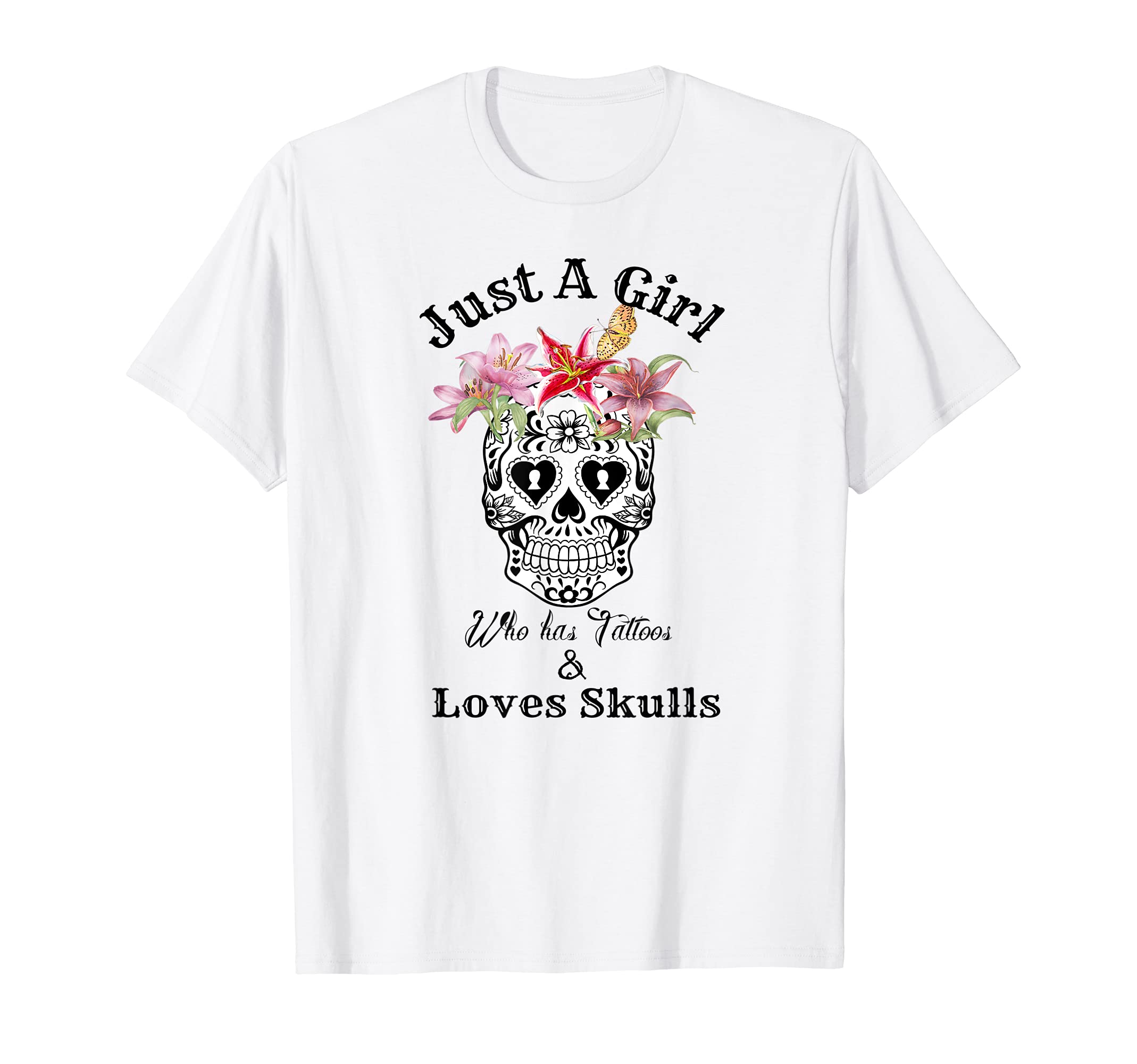 Just A girl With Tattoos & Loves Skulls