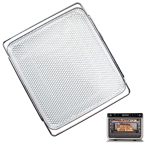 Air Fryer Oven Basket,Replacement Air Fry Basket for Ninja Foodi DT251 DT201 Air Fryer Oven,Stainless Steel Air Fryer Oven Basket,Accessories for Air Frying and Dehydrating(For DT251 Series)