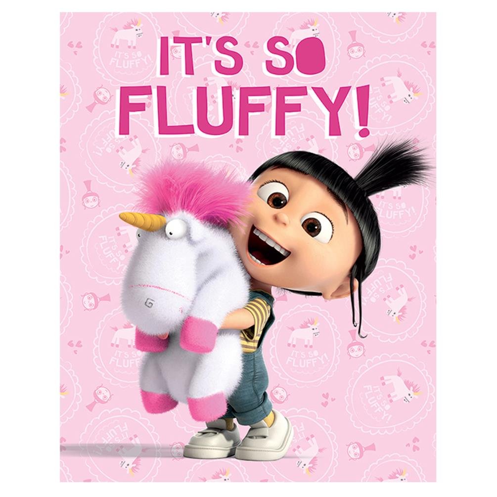 DESPICABLE ME Its So Fluffy Unicorn Mini Poster