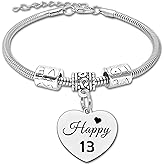 DlaeKua Birthday Gifts for Girls 13th 16th 18th Bracelet Jewelry for Girl Happy 13th 16th 18th Birthday Gifts for Daughter Granddaughter Gifts for 13 15 18 Year Old Girl