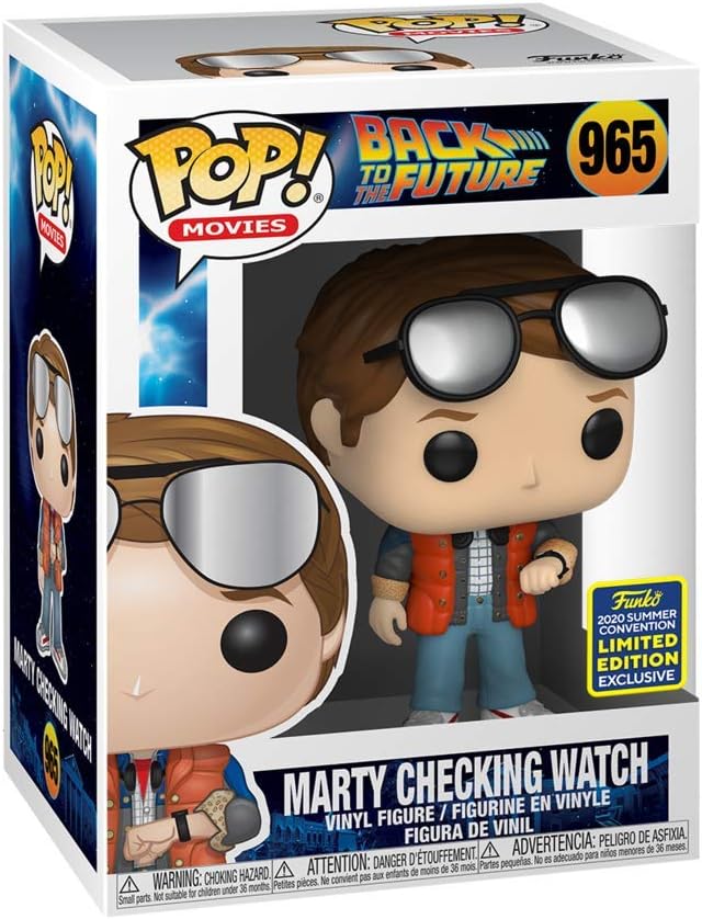 POP Funko Movies: Back To The Future - Marty Checking Watch (UK Exclusive), Assorted - Image 3