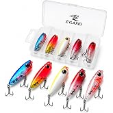 Zylaxio Topwater Fishing Lures, Walking Baits, Frog Swimbait Hard Baits | Topwater fishing lures family, walking bait, frog lure, swimbait, propeller tail bait, freshwater bass fishing