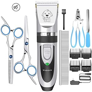 YIDON Dog Clippers Low Noise Cordless Clipper
