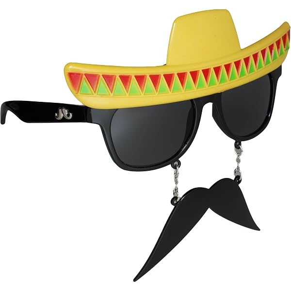 Ken Sun-Staches Sunglasses | Yellow Neon Costume Shades From Barbie Movie | UV Protection & Fun Accessory - View #10