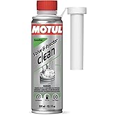 Motul Valve and Injector Clean | Fuel Injector Cleaner Targets Valve &amp; Injector Deposits for Power, Smooth Idle, Better MPG | High-Detergent Formula Treats Up to 60 L | 300 mL