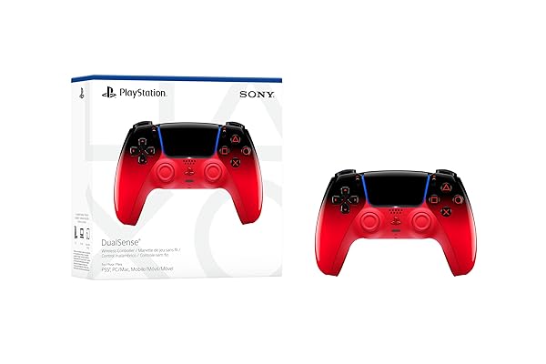 PLAYSTATION DUALSENSE® WIRELESS CONTROLLER – TECHNO RED – FOR PS5, PC, MAC & MOBILE