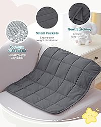Topblan 2 lb Weighted Blanket, 19" x 21" Weighted