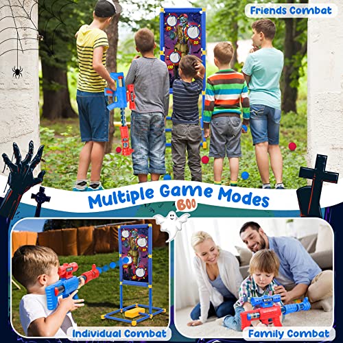 Jumpit [Upgraded] Shooting Game Toy with Moving Zombie Toy Target, 2