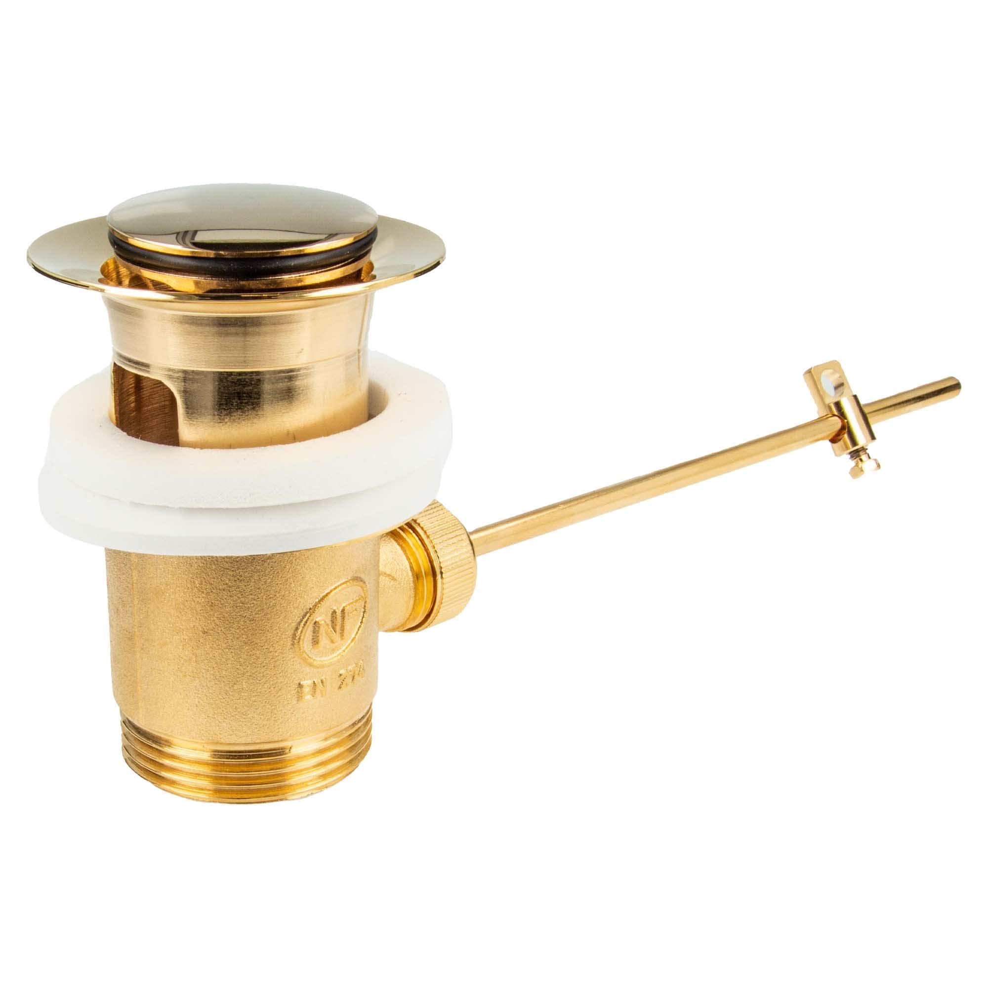 Tecuro Cam Set Gold Plated Basin Mixer