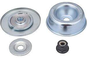 CANCANLE Collar Nut Rider Plate Thrust Washer Gear Box Head Accessories for STIHL FS-KM Gear Head FS120 FS200 FS250 Trimmer Brush Cutter