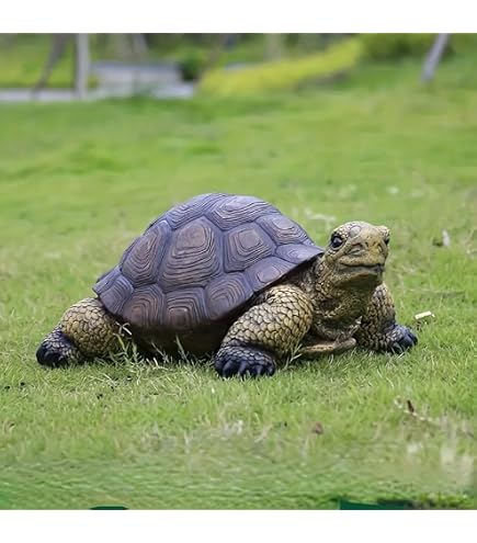 Amazon.com: Weather-Resistant Resin Turtle Statue Decoration