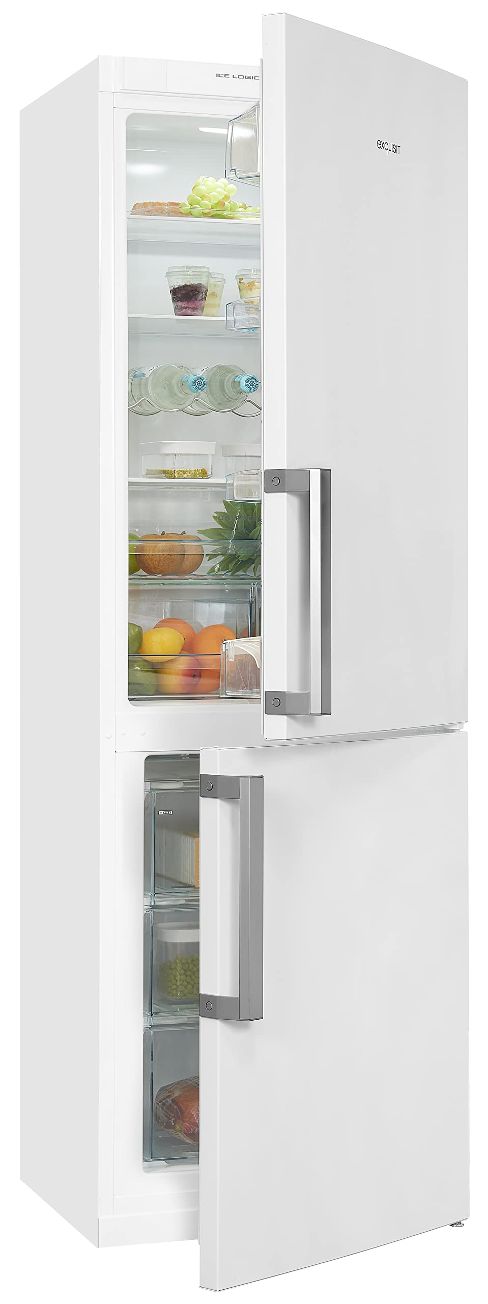 Exquisit-Frigorifico-combi-KGC35-H-280E-blanco-292-litros-de-volumen-Blanco-185×60