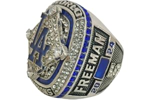 GENERIC CLASSIC SERIES NEW LA 2024 WORLD CHAMPIONSHIP RING #17DHTANI #50BETTS #5 - Rarity Luxury Commemorative Sports Fan Detail Gift - Glory Collect Various Festivals Occasions with Sandalwood Box