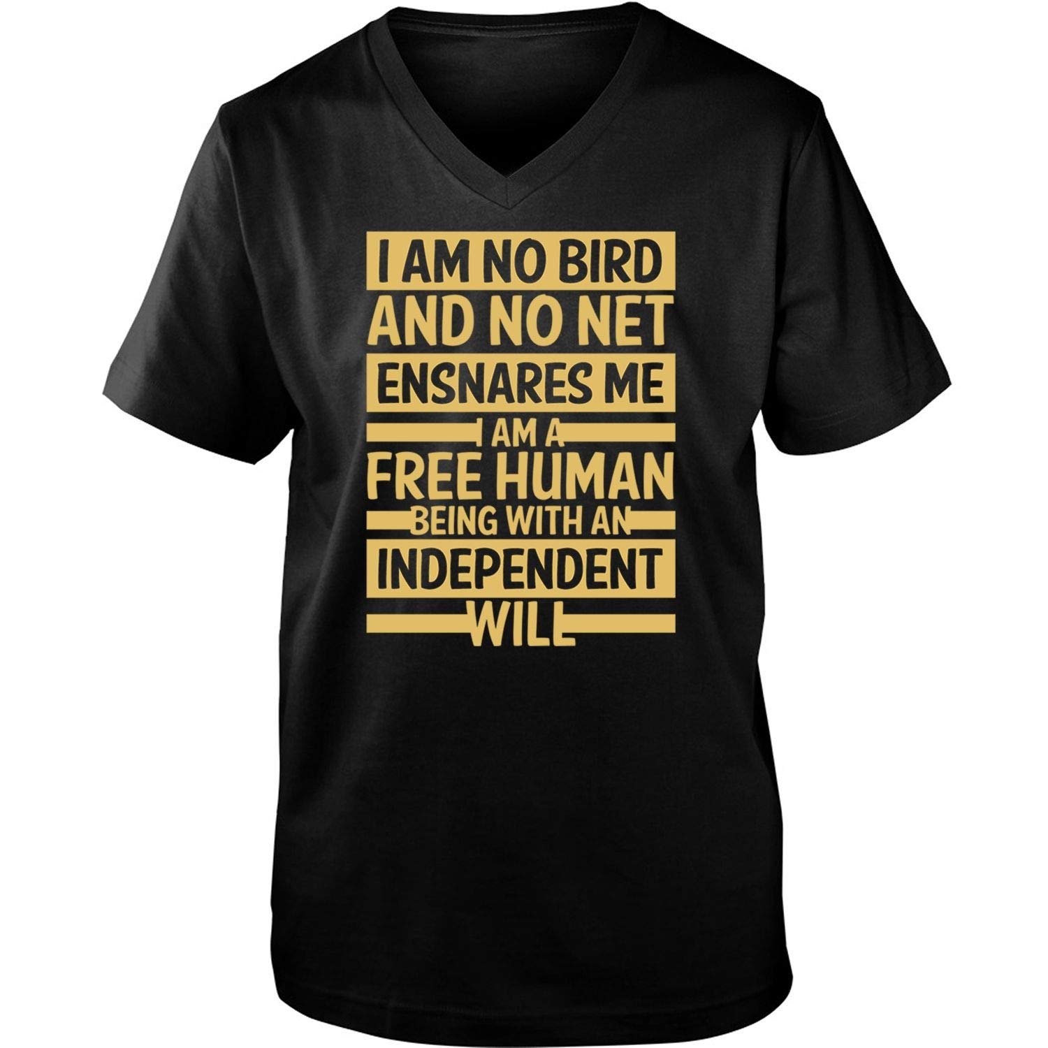 Being With An Independent Tee, I Am No Bird And No Net Ensnares Me T Shirt