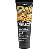 ShiKai Color Reflect Gold Shampoo (8 oz) | Hydrating & Brightening Cleanser with Chamomile | Highlights Golden Tones in Blonde & Lt Brown Hair | Safe for Color-treated Hair