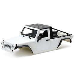INJORA RC Car Pickup Unpainted Body Shell 12.3in