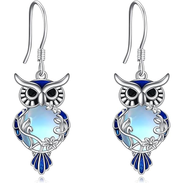 Conjunto De Aretes Y Dije De Búho – Elis Joyeria