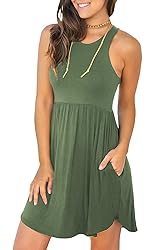 HiMONE Vacation Dresses for Women 2025 Summer Dress