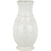 Lenox 858819 French Perle White 8" Fluted Vase
