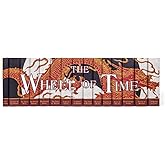 Juniper Books The Wheel of Time Complete 15-Volume Hardcover Book Set with Custom Designed Dust Jackets