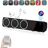Hidden Spy Camera in Bluetooth Speaker with Stronger Night Vision,YuanFan Wireless Hd 1080P Nanny Cam, Motion Detection WiFi Smart Security Monitoring Home Office Shop