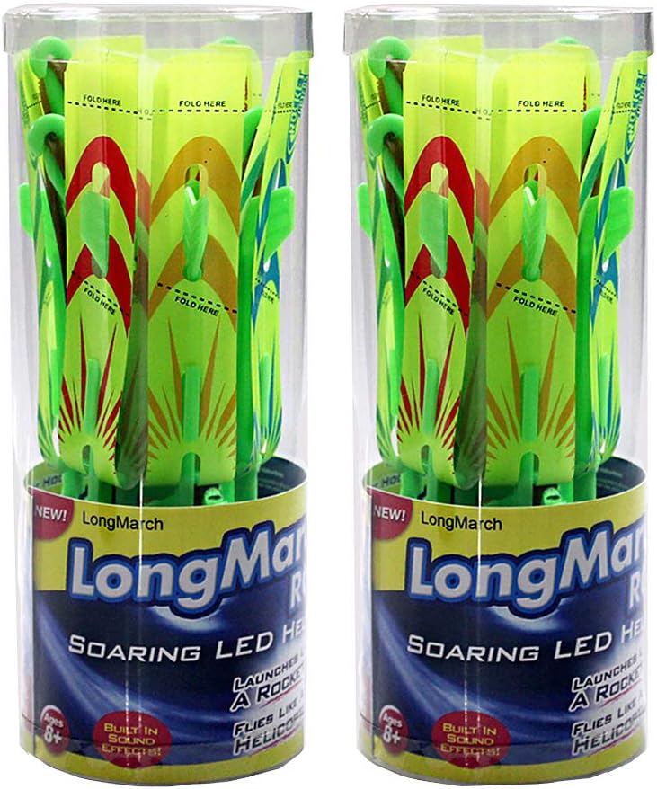 light up slingshot rocket