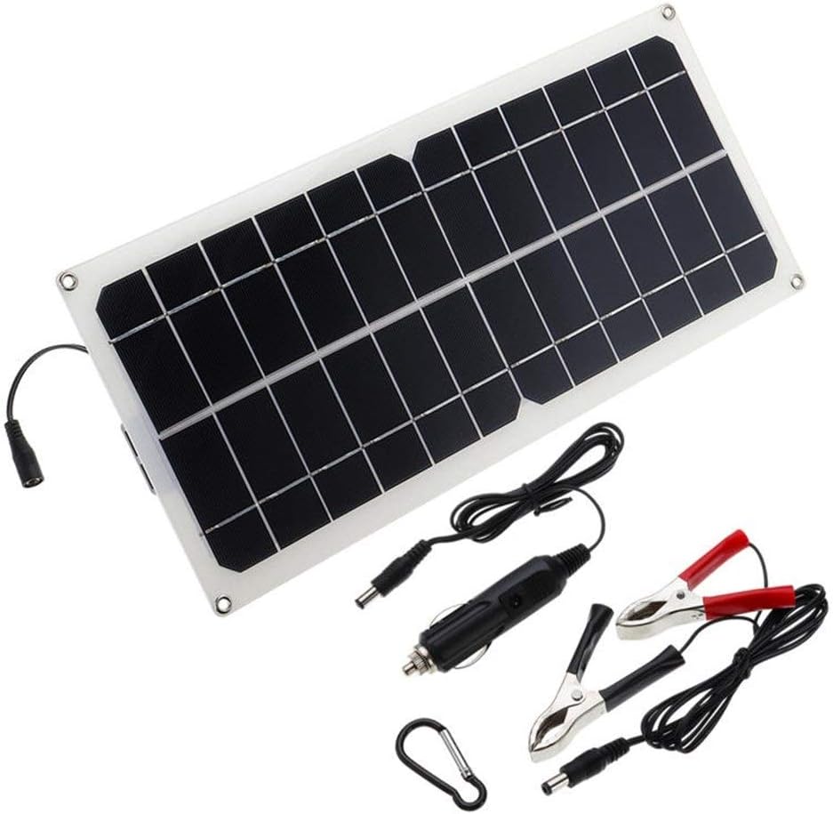 Panel solar plegable Maleta solar portátil Interfaz USB doble 10W 12V Panel solar plegable Maleta solar portátil Interfaz USB doble 10W 12V