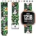 allbingo Fitbit Versa Cute Bands,Women Men Replacement Strap Wristband for Fitbit Versa Smart Watch (Nysterious Nature, Small)