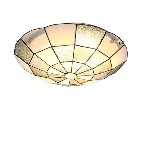 Led Tiffany Style Ceiling Light Stained Glass Ceiling Lamp 85