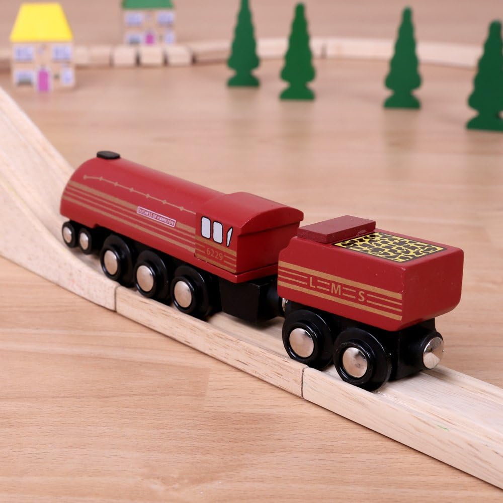 Bigjigs Rail Heritage Collection Duchess of Hamilton, Multicoloured - Image 3