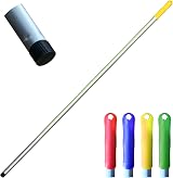 TDBS Colour Coded 120cm Aluminium Mop and Broom Handle Yellow