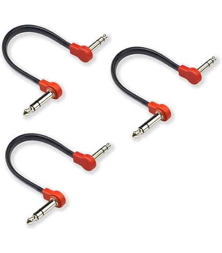 Cavi Patch MXR Jim Dunlop 20 Pezzi - 15cm Angolo Retto, Per Pedalboard Chitarra - Foto 4